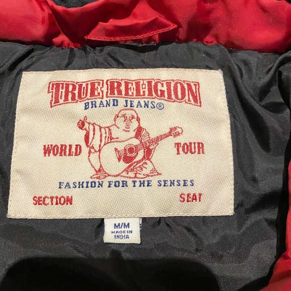 True religion puffer jacket with removable hood - Picture 3 of 3